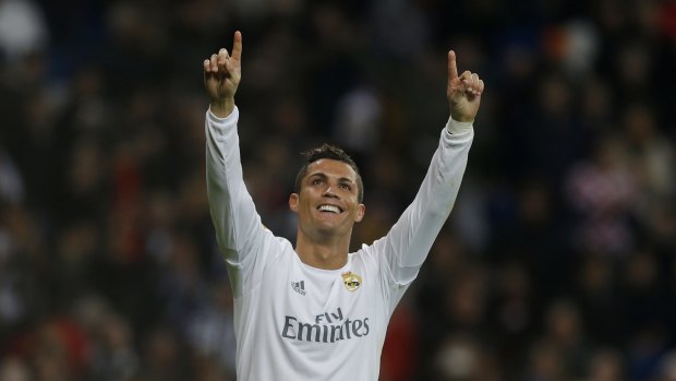 Cristiano Ronaldo scored a hat-trick in Real's win.