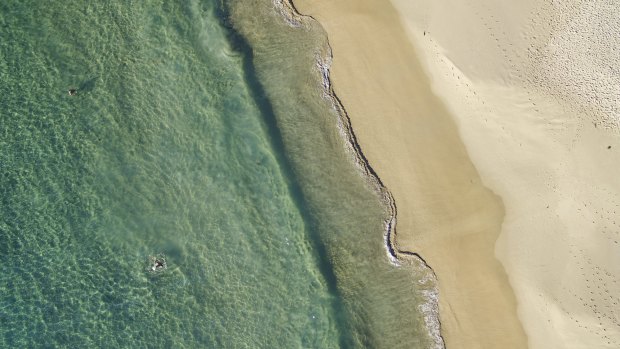 Mollymook beach in the early morning.