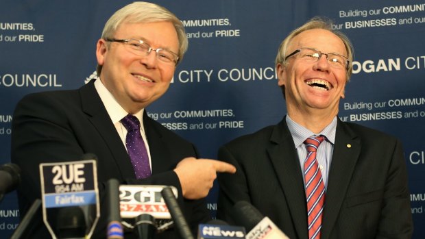 Then-prime minister Kevin Rudd lured former premier Peter Beattie out of political retirement to run in Forde in 2013. He was unsuccessful.