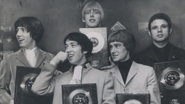 'Friday On My Mind' Gold Record award 1967, George Young second from left.