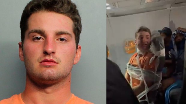 Maxwell Berry, 22, of Norwalk, Ohio, was arrested at Miami International Airport and charged with three counts of misdemeanor battery. Berry is accused of groping two female flight attendants and punching a male flight attendant during a flight.