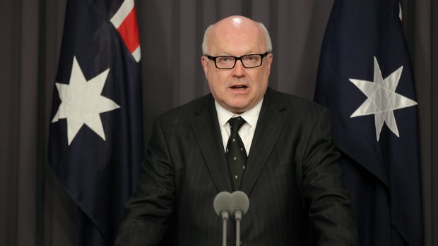 Attorney-General George Brandis should try to eat at home more in 2015. 