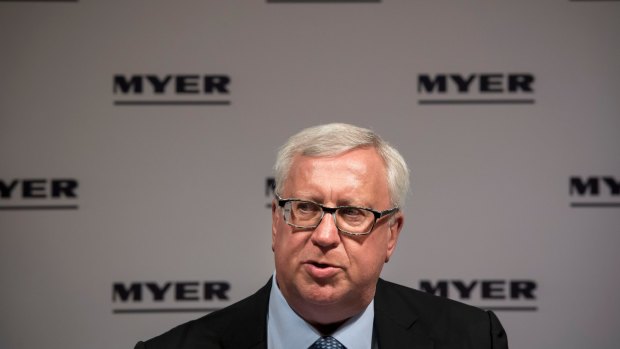 If new Myer chairman Garry Hounsell, pictured, thinks Solomon Lew is going to back off, he is badly mistaken.