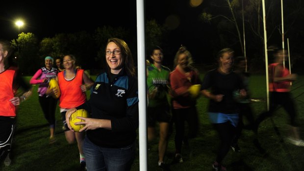 Vice-president of the Belconnen Magpies Jo Foster will hold a tribute on Saturday for Rachael Netting. 