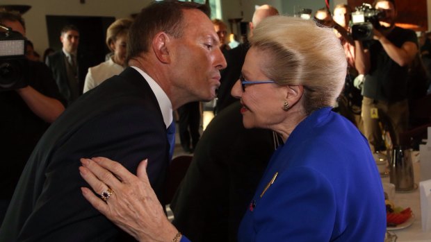 Prime Minister Tony Abbott's initial support for former speaker Bronwyn Bishop was a bad look.