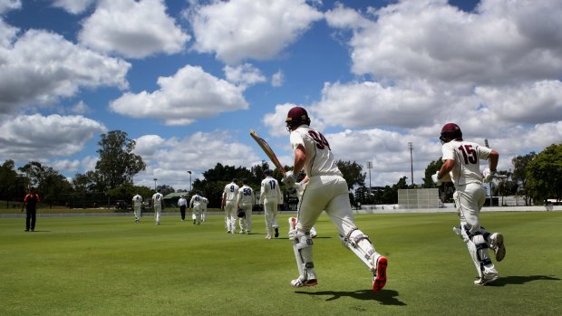 Queensland bowled out WA for 93 to secure a spot in the Sheffield Shield final.