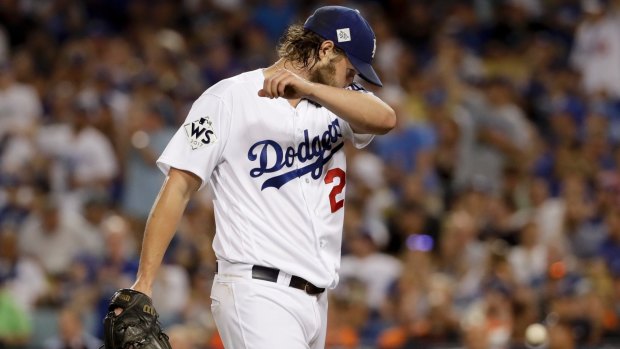 Clayton Kershaw had to change jerseys due to the heat, but it didn't affect his pitching.