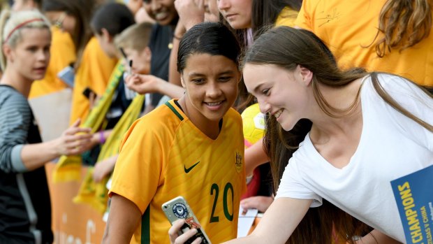 FFA want the Matildas, including Sam Kerr, on home soil as much as possible to maximise the impact of their current success. 