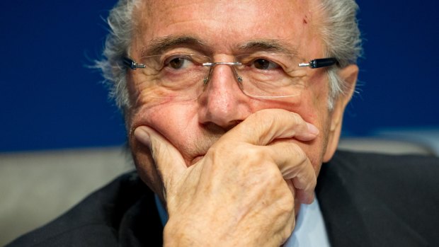 Sepp Blatter sparked uproar with his comments.