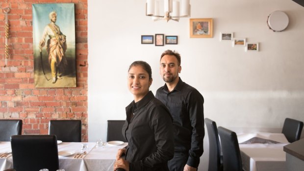 Diamond Indian and Hungarian Cuisine owners Sandy Kaur and Amar Jit.
