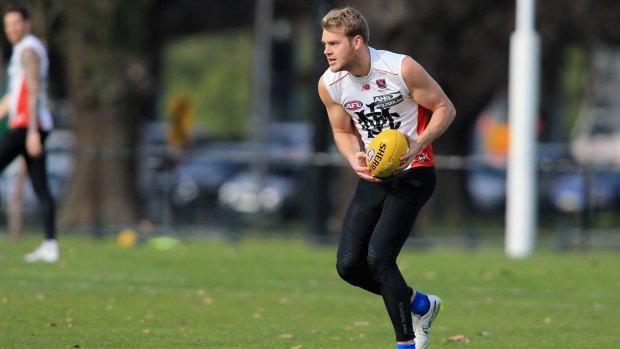 Litmus test: Can Melbourne's Jack Watts continue his good form against the Roos? 