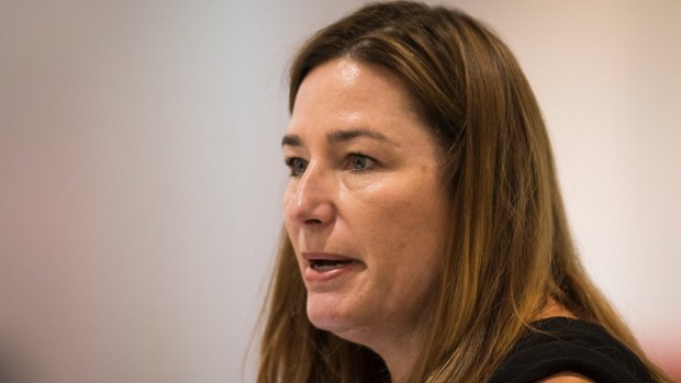 Housing minister Yvette Berry argued against moving public housing tenants out of the city in 2014.