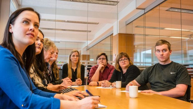 The tax department of the Icelandic Customs agency, where most jobs are held by women and only a few by men.