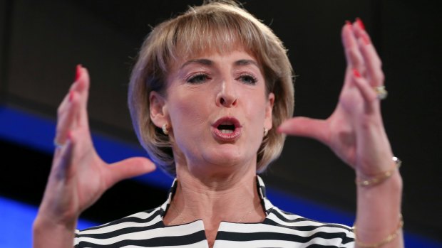 Minister for Women and the Minister for Employment: Michaelia Cash.