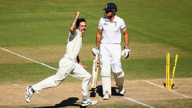 Mitchell Johnson was the chief destroyer last time England came to Australia.