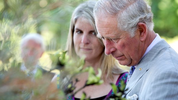 Britain's Prince Charles during a visit to Perth late 2015.