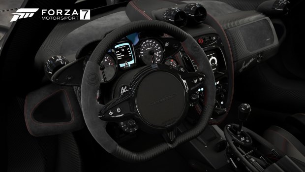 Ever wanted to know what the inside of a  Pagani looked like? Forza 7 will show you in painful detail.