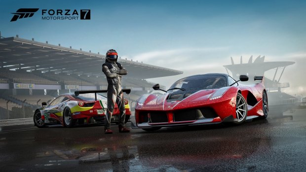 In a new personal touch, Forza 7 lets you pick a male or female driver and deck them out in the kit you buy or unlock.