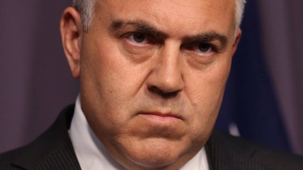 Tough year: Support for Treasurer Joe Hockey has slipped away since his delivery of the budget.
