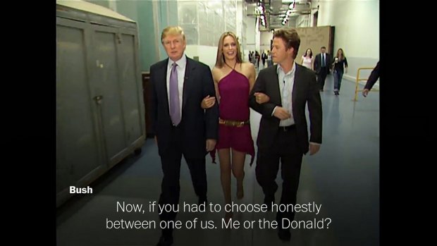 Vulgar comments about women by Donald Trump that emerged during the presidential campaign.