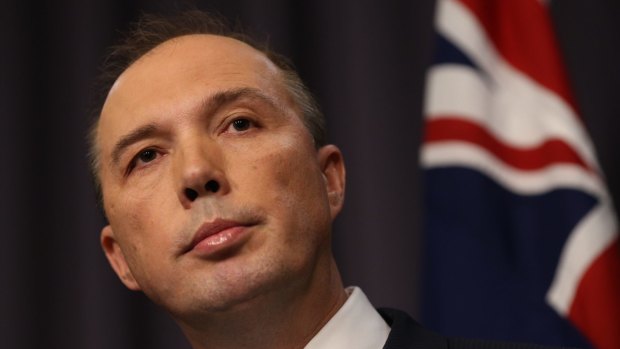 Immigration Minister Peter Dutton