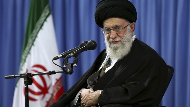 Hard line: Iran's supreme leader Ayatollah Ali Khamenei.