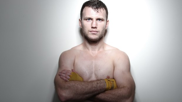Jeff Horn is sick of people telling him he is "lucky".