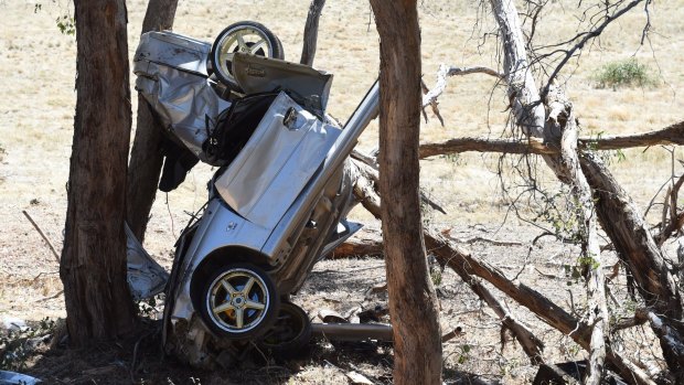 Four young men died in this crash at Pyalong.