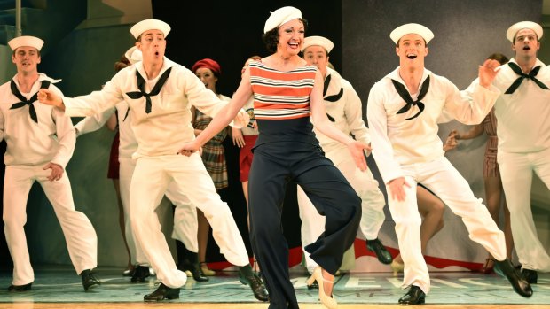 Caroline O'Connor shakes vim and panache over Cole Porter's tired musical Anything Goes. 