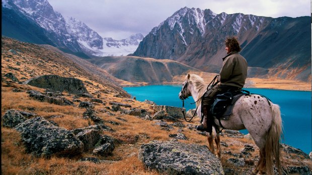 Tim Cope, who travelled 10,000 kilometres on horseback from Mongolia to Hungary, is one of 50 explorers featured in the Australian Museum's Trailblazers exhibition.