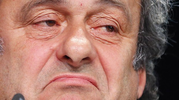 In hot water: President of UEFA, Michel Platini.