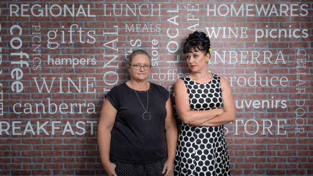 Handmade Canberra creative directors Julie Nichols and Rachel Evagelou have had to walk away from their dream of opening The Local Larder at the Canberra Centre.