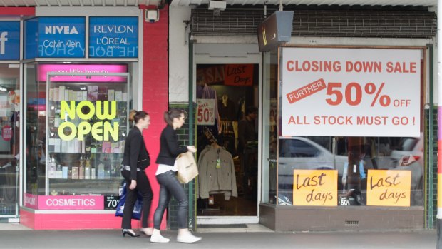 The retail strip on Bridge Road, Richmond, has suffered in recent years as shoppers desert it for other destinations. 