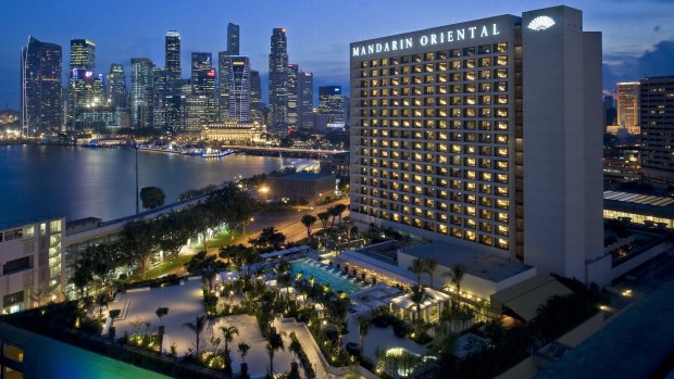 Solid and dependable  Mandarin Oriental Hotel Singapore.