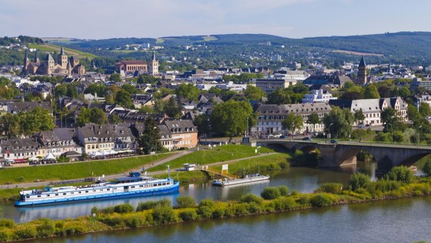 Trier and the Mosel River.