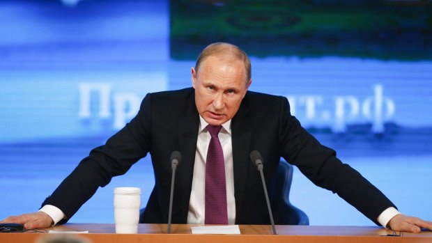 Putin's Russia forces its big exporters to help stop the ruble's slide.