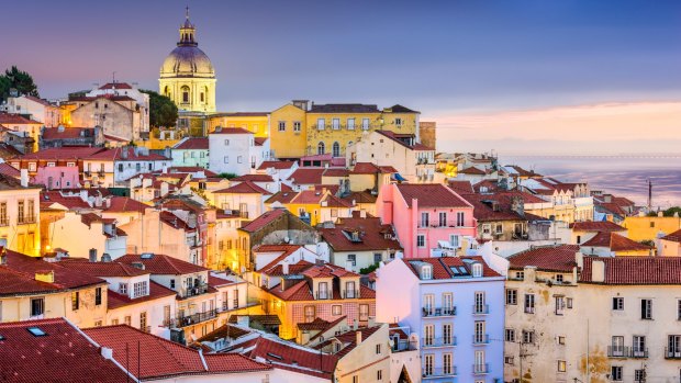 Alfama District, Lisbon, Portugal 