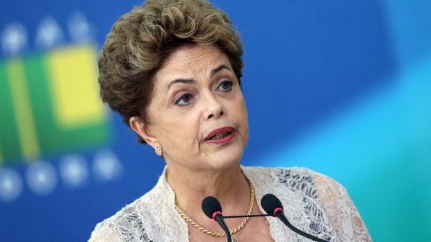 Brazilian President Dilma Rousseff  in Brasilia last week. 