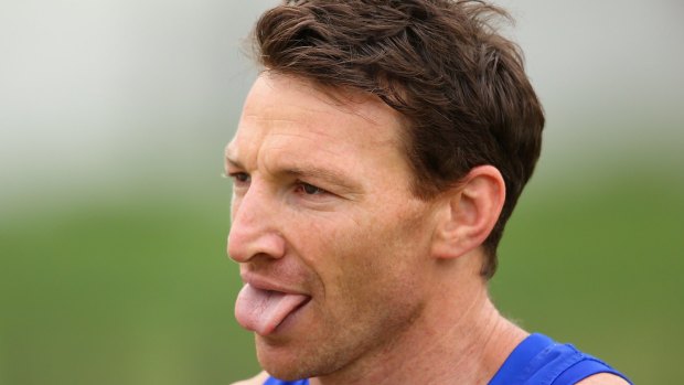 Games record licked? The Roos' Brent Harvey.