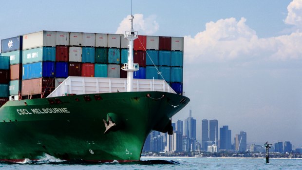 Australia's terms of trade on goods and services fell 1.7 per cent in the December quarter.