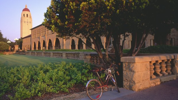 Stanford University Campus, where the young woman was sexually assaulted.