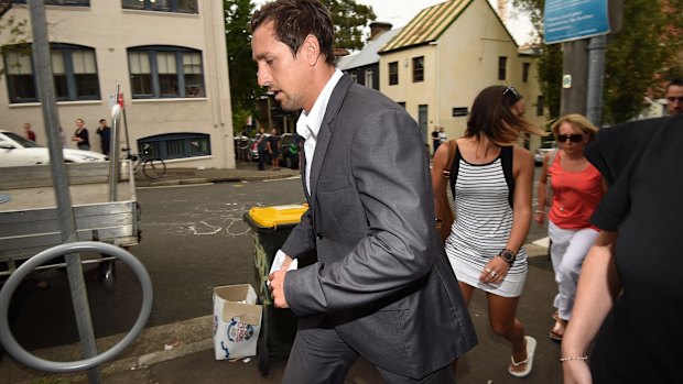 Mitchell Pearce after an apology for his drunken behaviour captured in an Australia Day video.