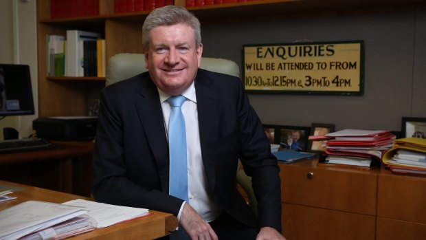 Mitch Fifield said he is "not intimidated, but excited" to learn more about art forms such as the opera and the ballet.