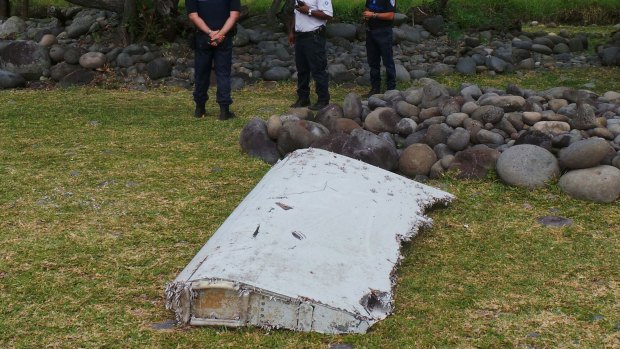The large piece of plane debris was found on Reunion Island last week.