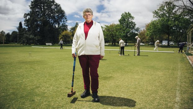Canberra Coroquet Club president Elizabeth Mountain says the 86-year-old heritage listed club is dying.