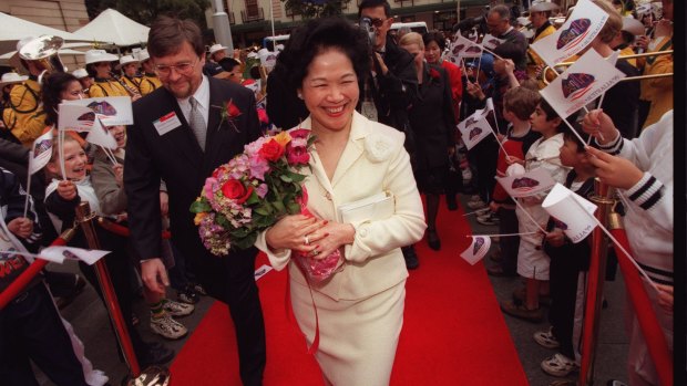 Former chief secretary of the Hong Kong Civil Service, Dame Anson Chan. 