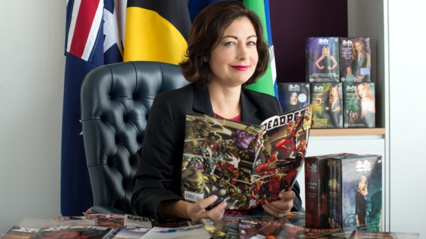Labor MP Terri Butler has a passion for comic books. 