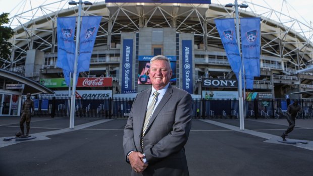 Reluctant: Michael Brown has quit his post as Rugby League World Cup boss.