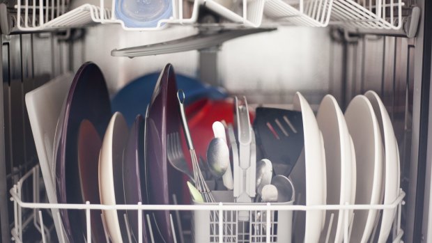 End of argument: Researchers say there is a right way to stack a dishwasher.