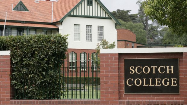 Scotch College in Hawthorn: the school has apologised and paid compensation to Mr Stuart and urged other victims to come forward.